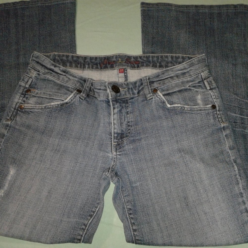 Miss Bison Women Blue Jeans Size 30"